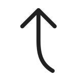 ic_fluent_arrow_curve_up_left_regular